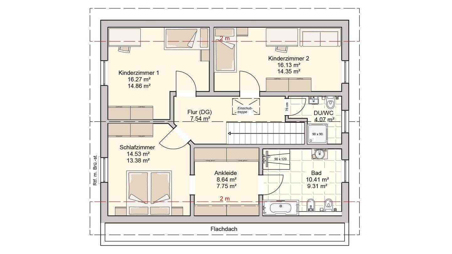 Immobilie in Neunkhausen - Großzügiges Familienhaus mit Satteldach und Flachdachanbau in Neunkhausen - Bild 3