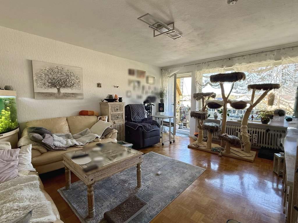 Immobilie in Schongau - Gepflegte 3-Zimmer-Wohnung mit Balkon - Bild 1