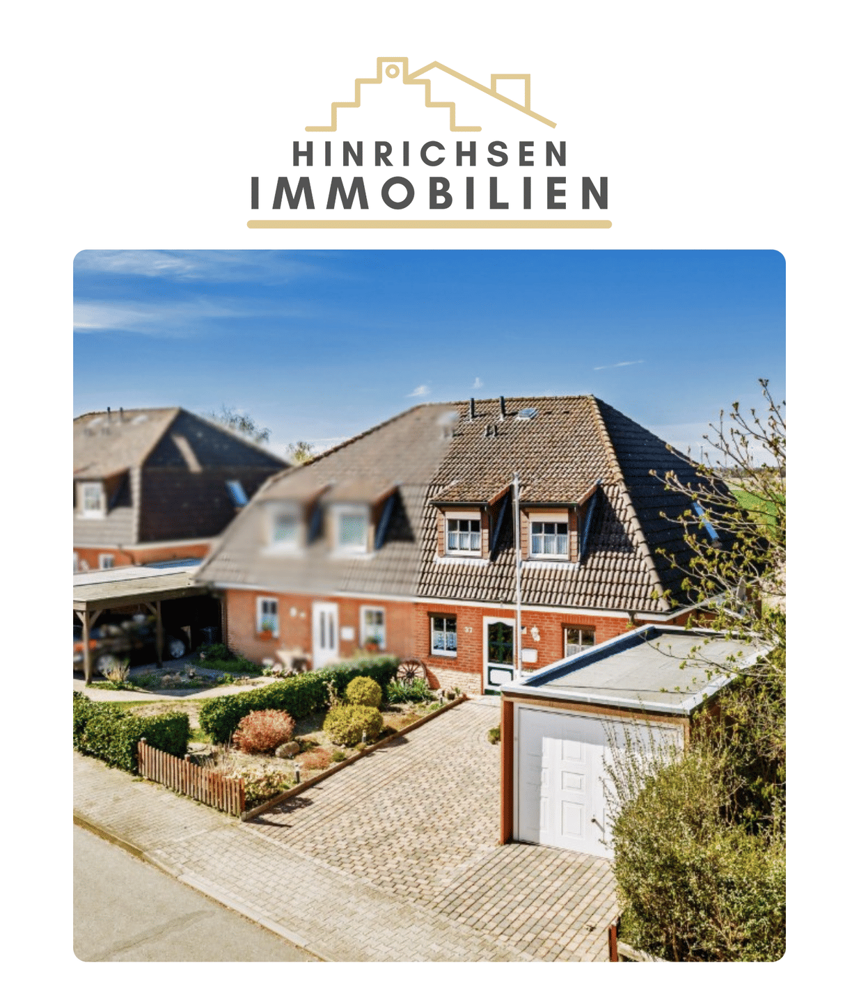 Immobilie in Wendisch Evern - Großzügige Doppelhaushälfte mit schönem Garten - Bild 0