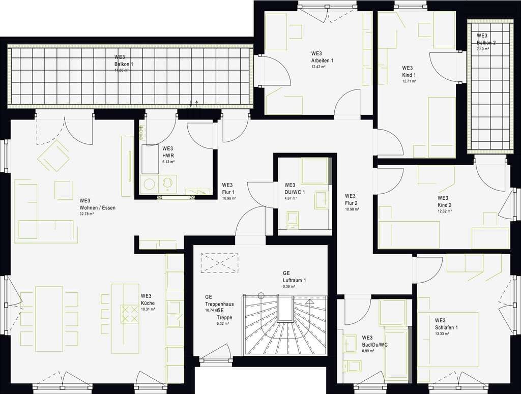 Immobilie in Petershagen/Eggersdorf - PENTHOUSE UND ZWEI WOHNUNGEN IN PETERSHAGEN - Bild 4