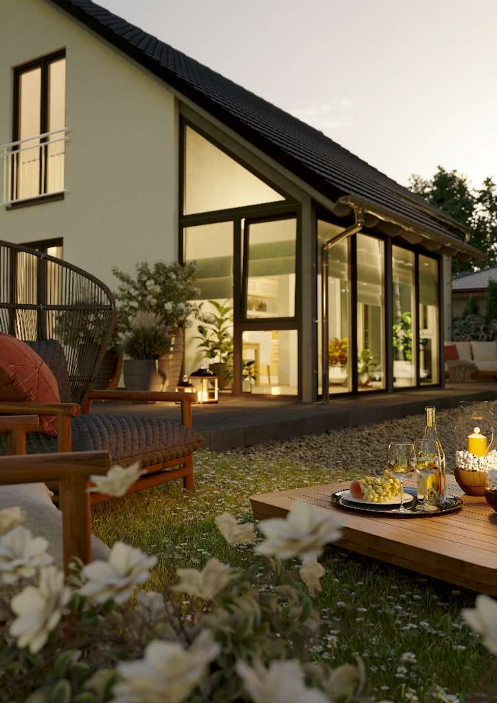 Immobilie in Gierstädt - INKLUSIVE Wintergarten & Carport: Energiesparend, bezahlbar & gemütlich. Massivhaus in Gierstädt - Bild 1
