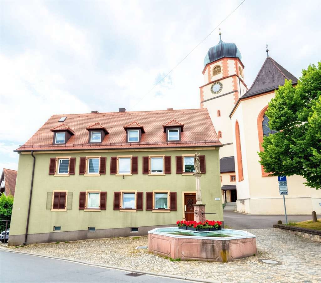Immobilie in Ehrenkirchen - Mehrfamilienhaus mit 4 Wohneinheiten : Sanierungsobjekt mit erheblichem Wertsteigerungspotenzial - Bild 0