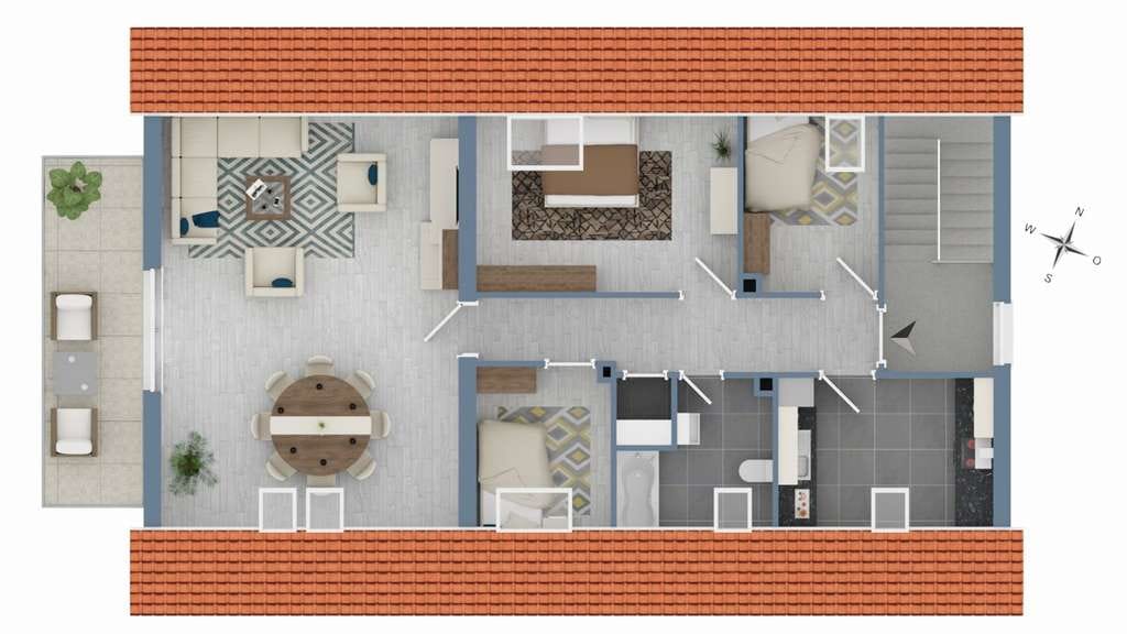 Immobilie in Sinzing - Großzügige 4 Zi.-DG-Wohnung in ruhiger Lage - Bild 1