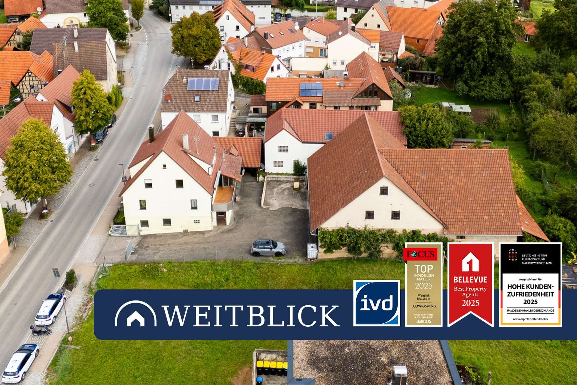 Immobilie in Affalterbach - WEITBLICK: 1.400 m² mit Entwicklungspotenzial! - Bild 0