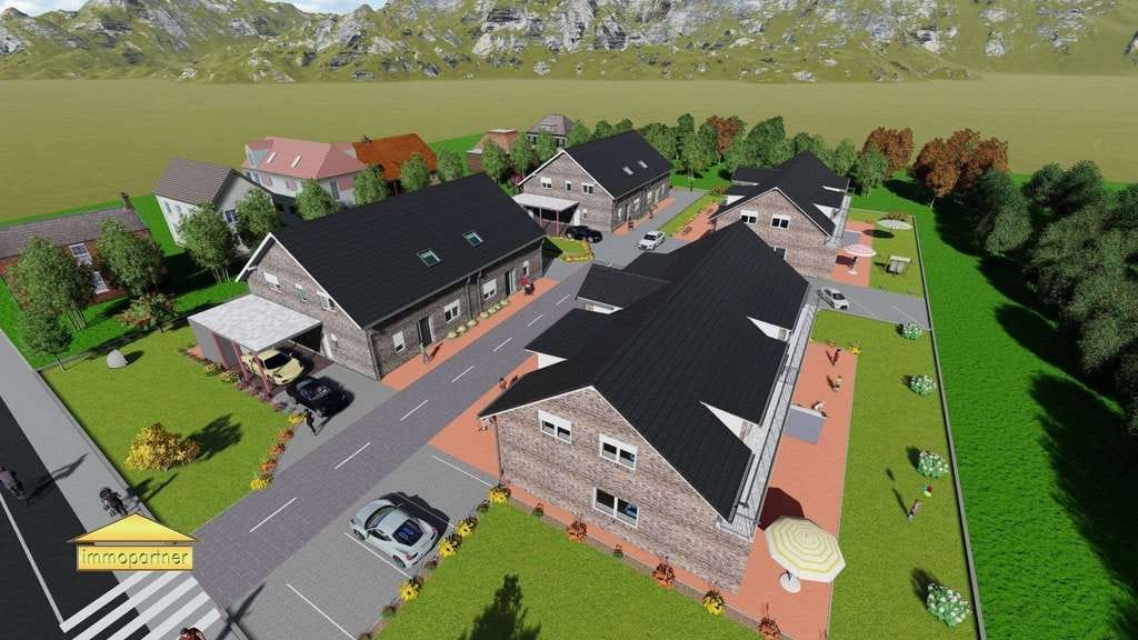 Immobilie in Uchte - NEUBAU Kfw 40   ** ETW Uchte  EG Wohnung mit Terrasse ** Whg 1B - Bild 4