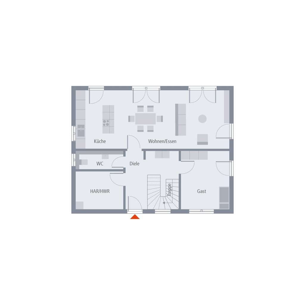 Immobilie in Breckerfeld - Klassischer Grundriss - großzügiges Haus - Wohnen auf ca. 161 m² - Bild 2