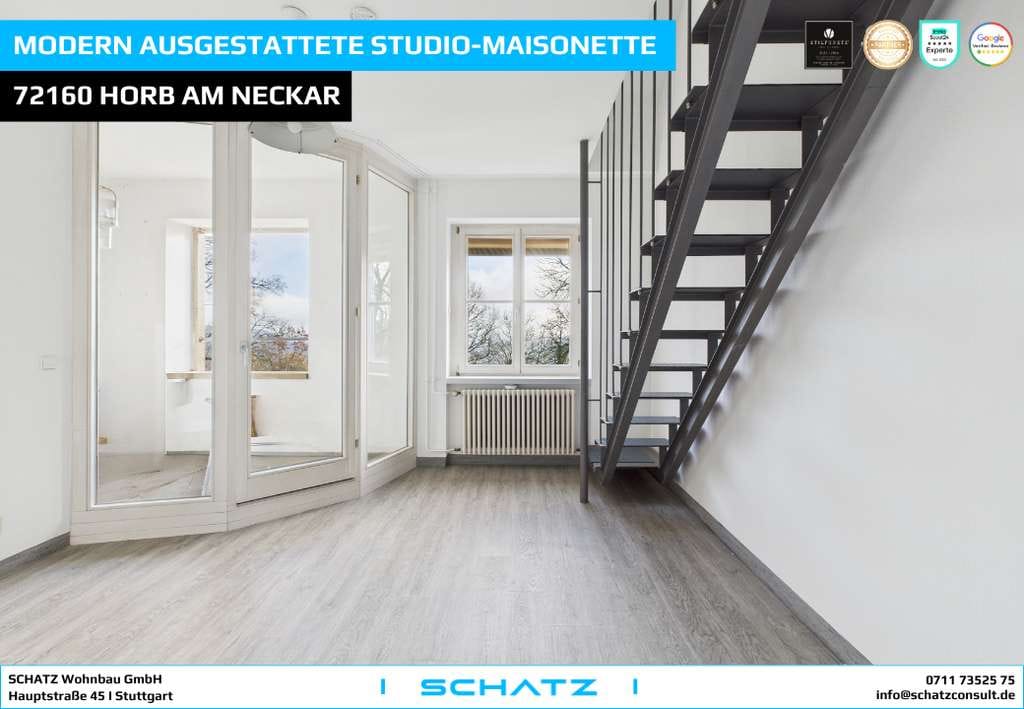 Immobilie in Horb am Neckar - TOP KAPITALANLAGE: MODERN AUSGESTATTES STUDIOAPPARTEMENT - Bild 0