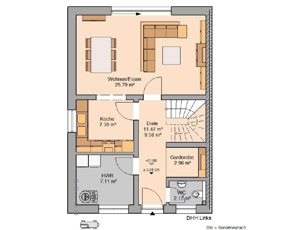 Immobilie in Struppen - Verwirklichen Sie Ihre Wohnwünsche mit einem Ausbauhaus von Kern-Haus! - Bild 2