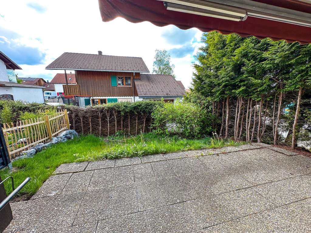 Immobilie in Weiler-Simmerberg - Tolle Gartenwohnung mit Hauscharakter und ca. 240 m² Grundstück zur Alleinnutzung - Bild 4