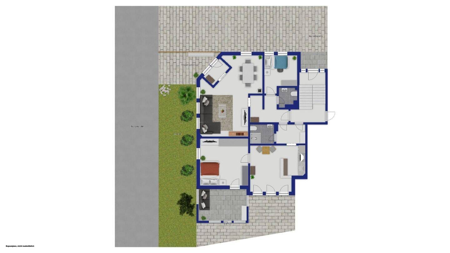 Immobilie in Blankenhain - Großzügige Erdgeschosswohnung zum Modernisieren und Wohlfühlen - Bild 4