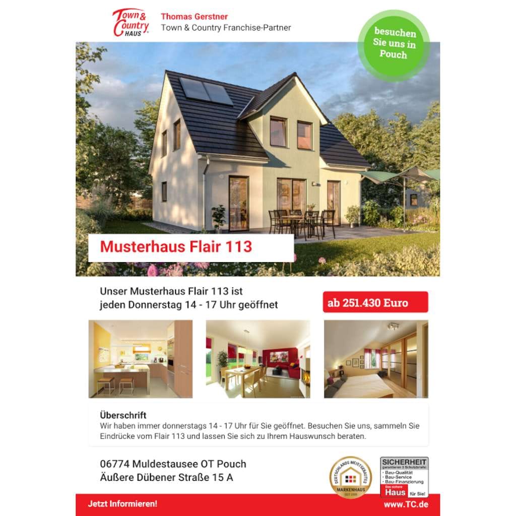 Immobilie in Wiedemar - PREISSENKUNG! Das passende Haus zum Grundstück in Zschernitz / Preis inkl. Grundstück - Bild 1