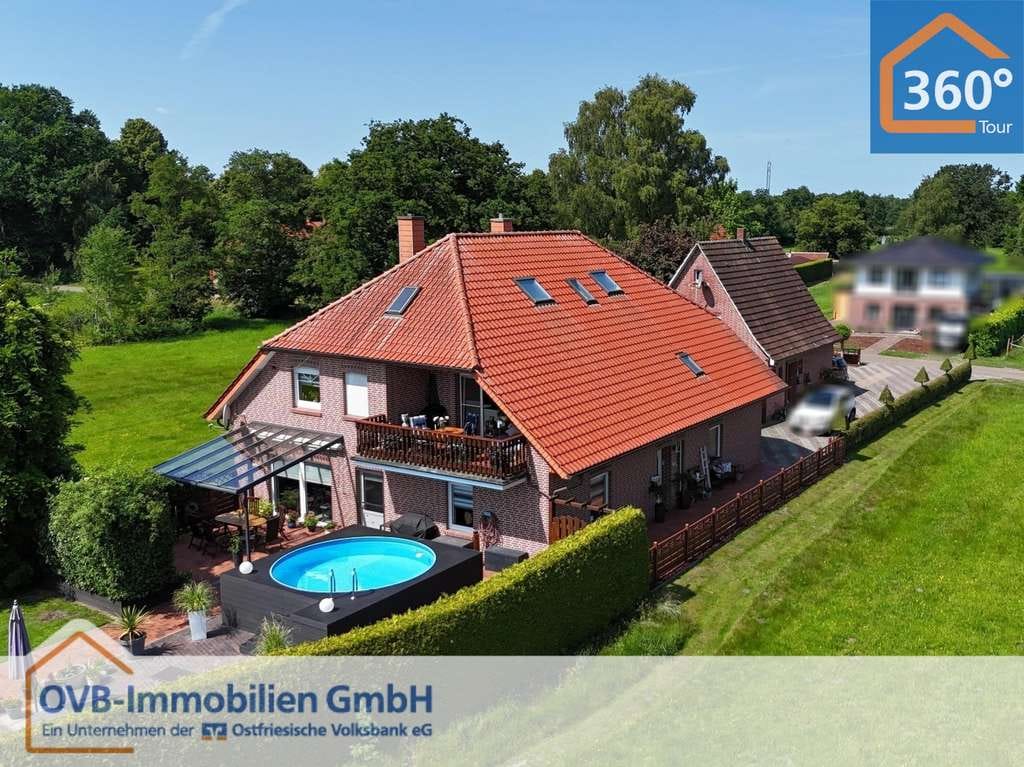Immobilie in Papenburg - Zwei Wohnhäuser auf großzügigem Grundstück in zentraler und zugleich ruhiger Lage von Papenburg! - Bild 0