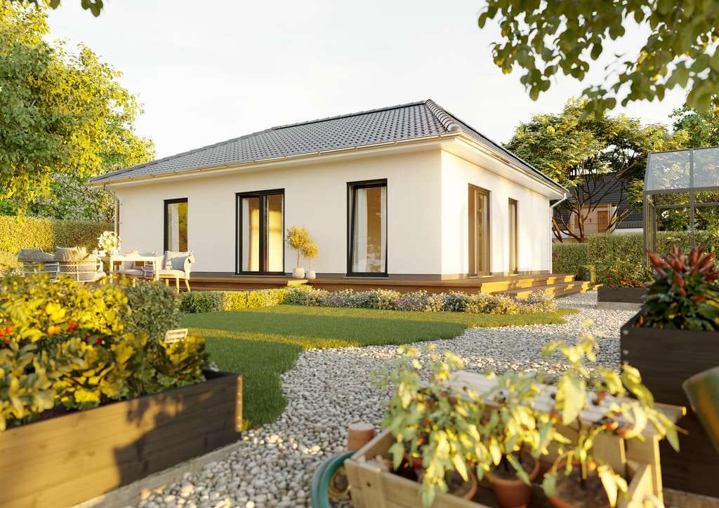 Immobilie in Hahausen - Mit Grundstück: Großartig & praktisch leben in Ihrem Town & Country Bungalow in Hahausen - Bild 1