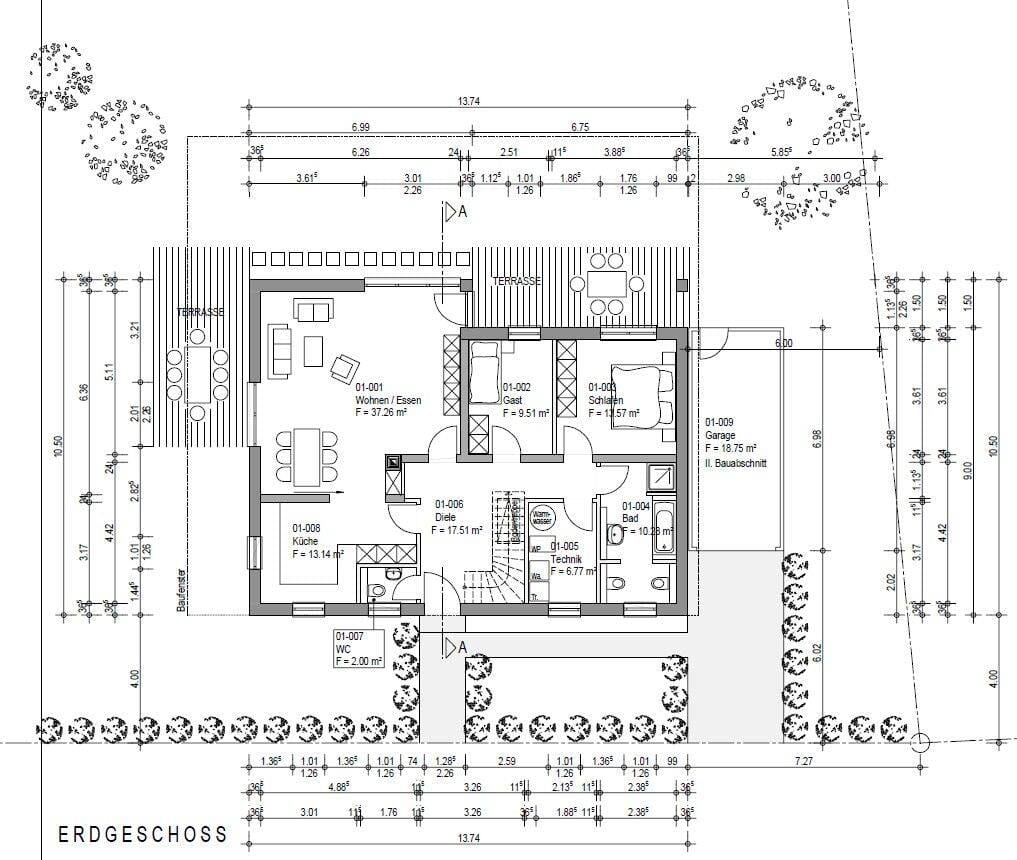 Immobilie in Prümzurlay - WUNDERSCHÖNER, GEPFLEGTER BUNGALOW IN PRÜMZURLAY - ORTSTEIL PRÜMERBURG ZU VERKAUFEN - Bild 1