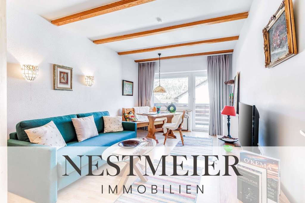 Immobilie in Ruhpolding - Charmantes Apartment mit Balkon & Bergblick – ideal für Auszeiten oder stilvolles Wohnen - Bild 0