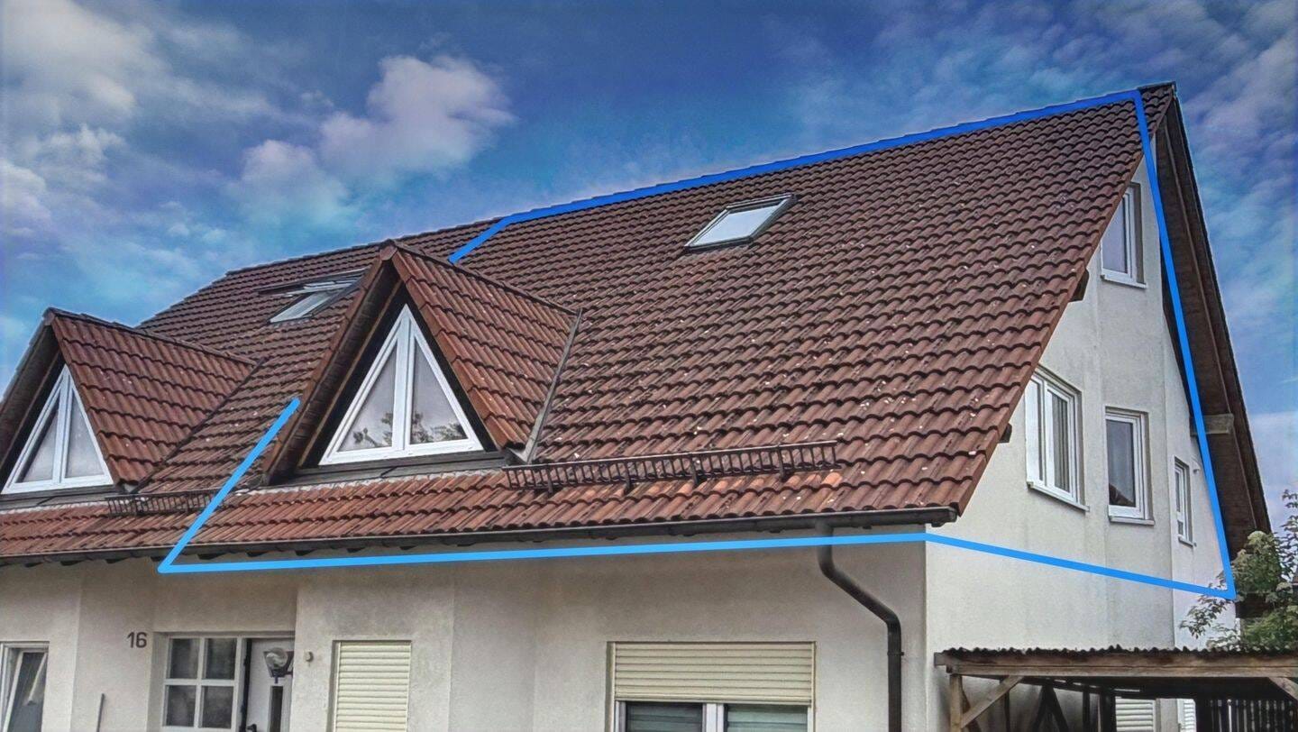 Immobilie in Wallhausen - Traumhafte 4-Zimmer-Maisonettewohnung mit Südbalkon in ruhiger Siedlungslage von Wallhausen - Bild 1