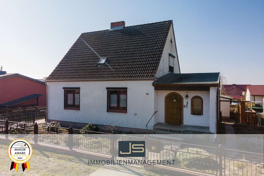 Immobilie in Gartz (Oder) - Solides Einfamilienhaus mit Potenzial und viel Platz zum Gestalten - Bild 0