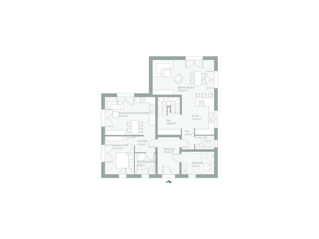 Immobilie in Niedernwöhren - DeinFamilienHaus 232S  - Bild 2