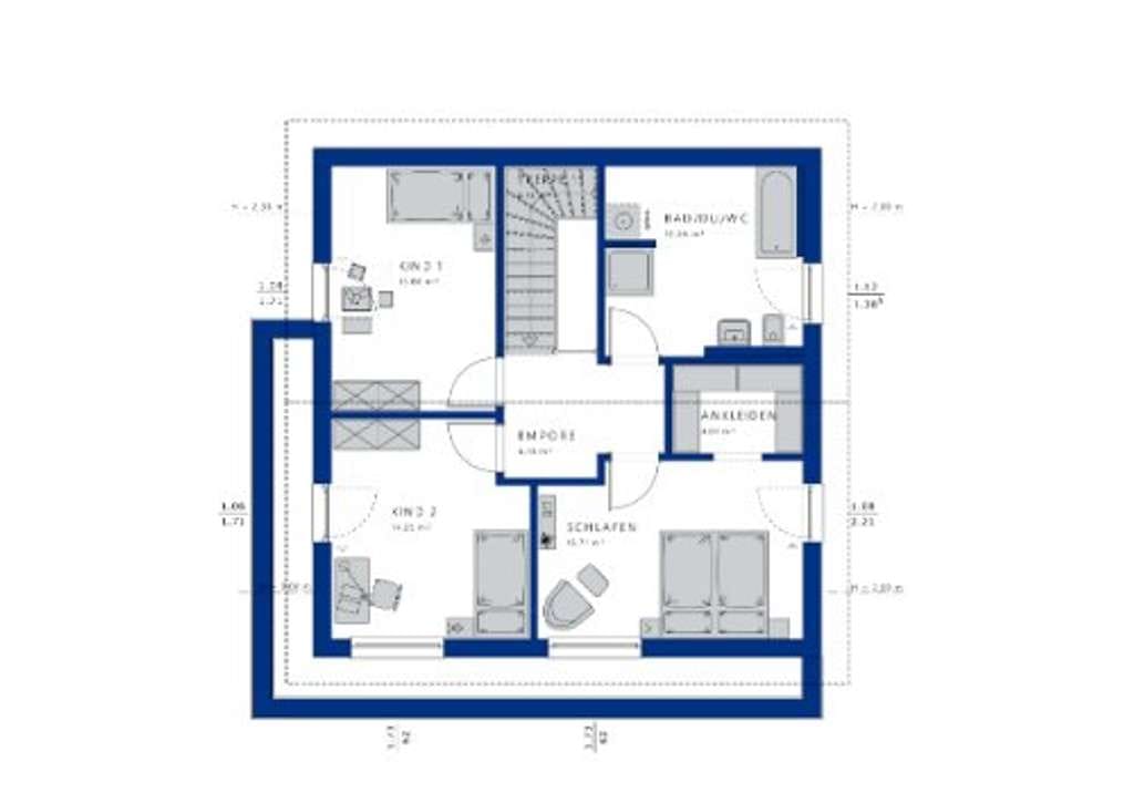 Immobilie in Colmberg - 2026 zum Bestpreis ins Traumhaus! inkl. Grundstück - projektiertes Objekt - Bild 2