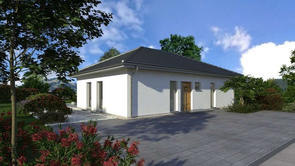 Immobilie in Gebsattel - Walmdach meets Bungalow mit Vorbescheid für Bau  - Bild 4