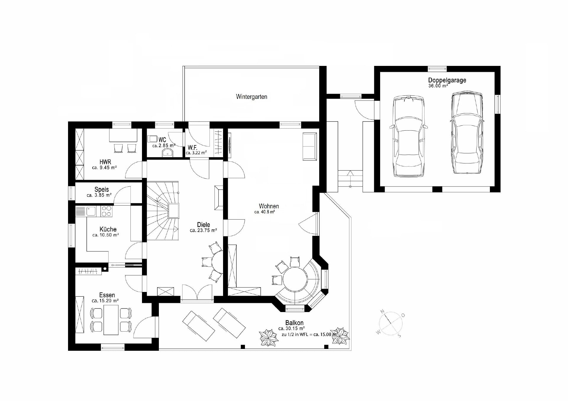 Immobilie in Pfaffenhofen an der Ilm - AIGNER - Repräsentatives Einfamilienhaus mit großzügigem Grundstück in Pfaffenhofen! - Bild 4