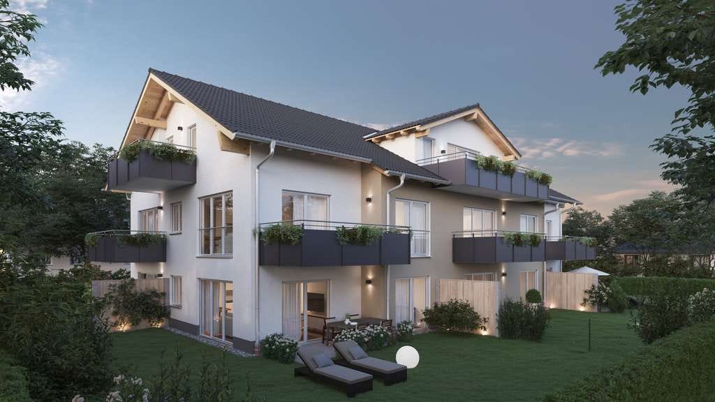 Immobilie in Ainring - Großzügige 2,5-Zimmer-Dachgeschosswohnung - Bild 0