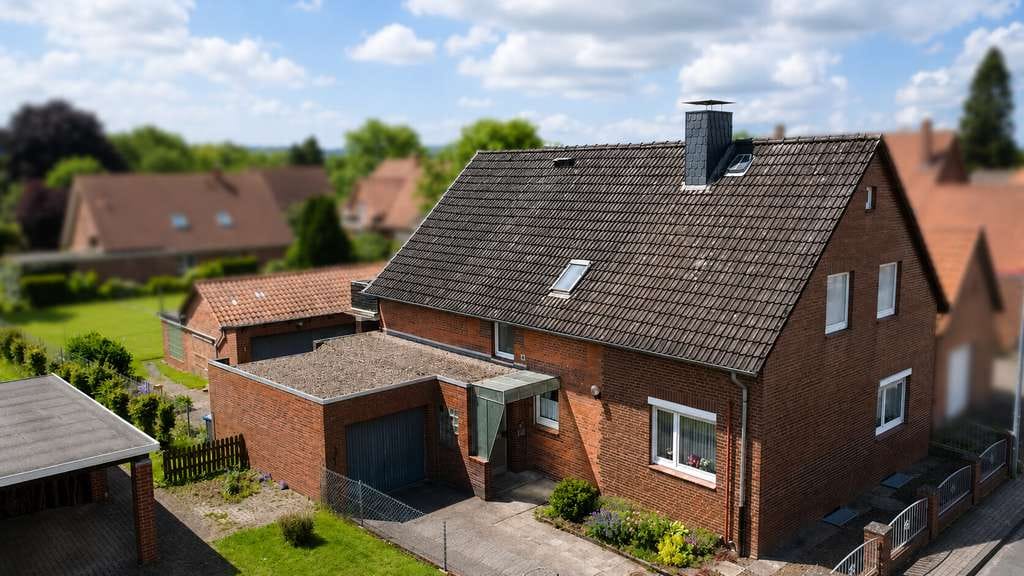 Immobilie in Barsinghausen - Freistehendes Zweifamilienhaus mit großem Grundstück in ruhiger Lage von Groß Munzel - Bild 0