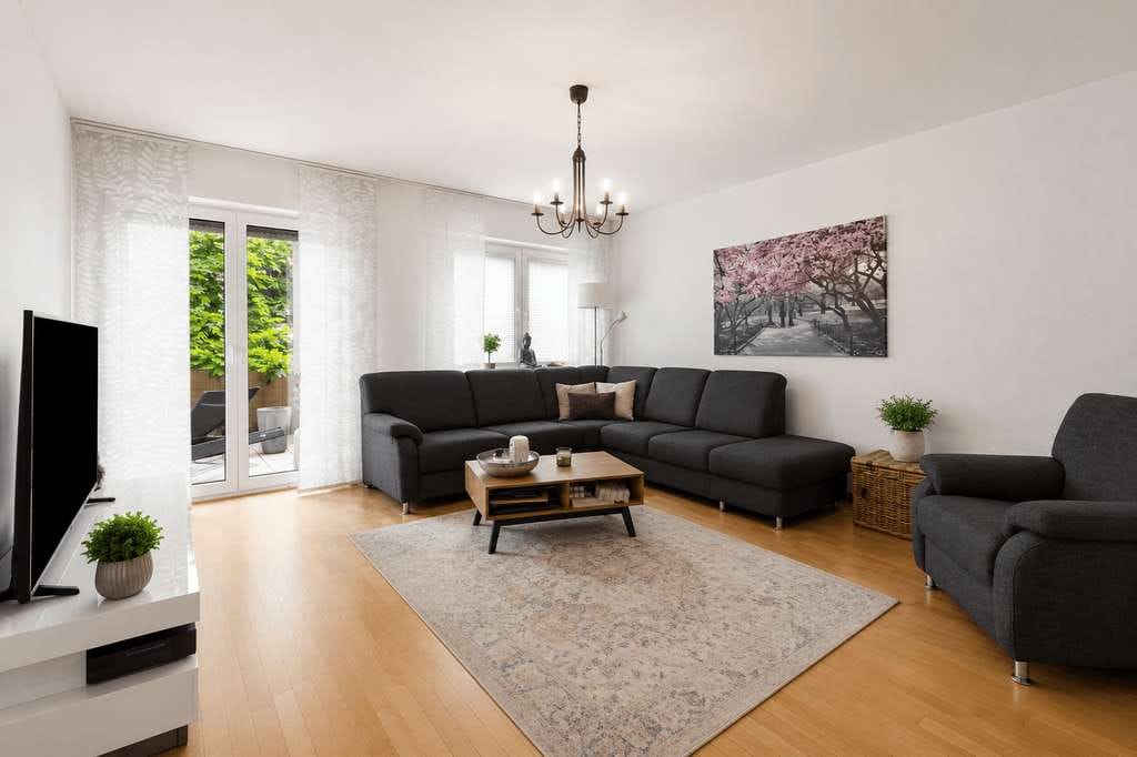 Immobilie in Tecklenburg - Großzügige 3-Zimmer-Wohnung mit 18 m² Südwestbalkon in ruhiger Lage von Tecklenburg - Bild 3