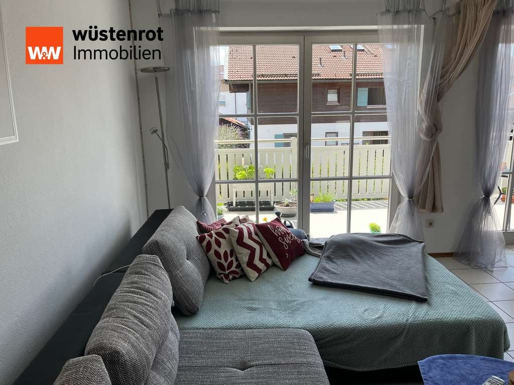 Immobilie in Bruckmühl - 2-Zimmer- Etagenwohnung  mit großem Balkon in Bruckmühl zu verkaufen - Bild 3