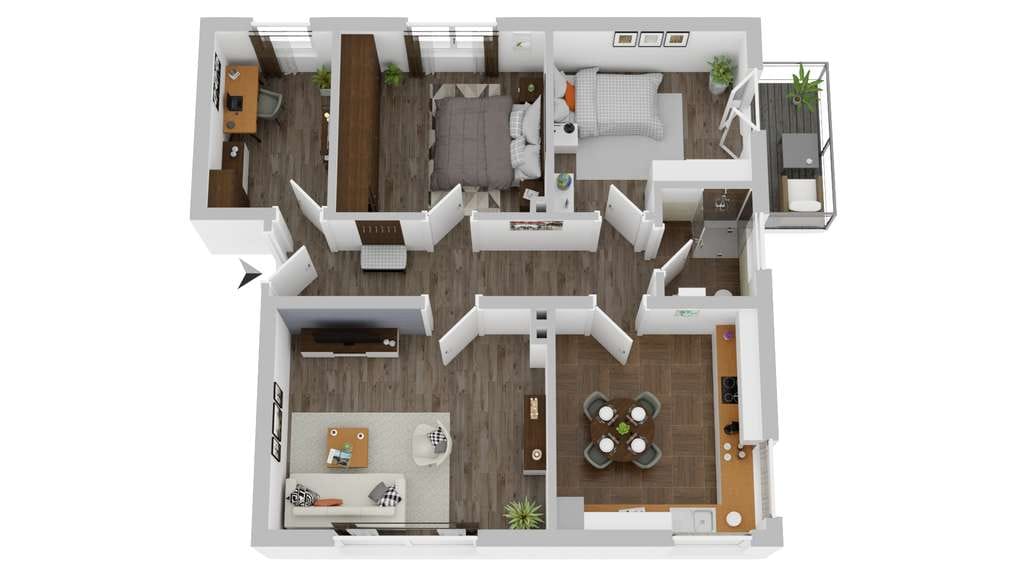 Immobilie in Oestrich-Winkel - gepflegte 4 Zimmer Wohnung - Bild 0