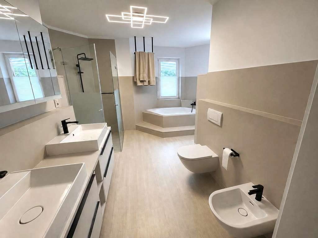 Immobilie in Merzen - Modernisiertes Wohnhaus mit 2 Einliegerwohnungen, Sauna, Doppelgarage und großem Garten - Bild 4