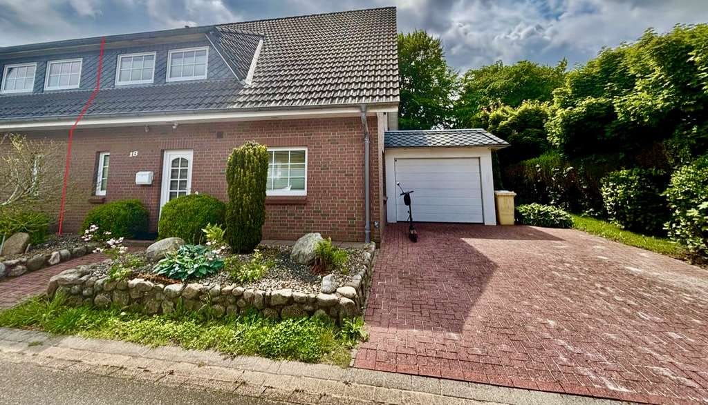 Immobilie in Schwabstedt - Doppelhaushälfte in Nordfriesland/Luftkurort Schwabstedt - Bild 0