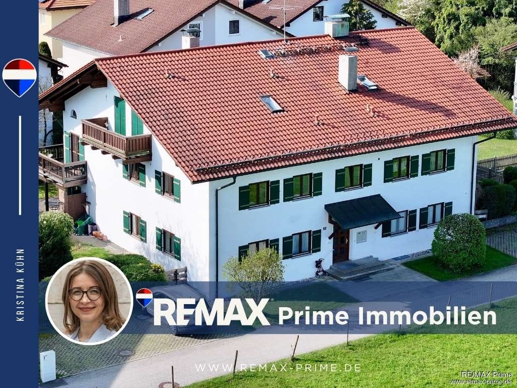 Immobilie in Chiemsee - Ihr Rückzugsort in Prien am Chiemsee – geräumige 2-Zimmer-Wohnung in kleiner Wohnanlage. - Bild 0