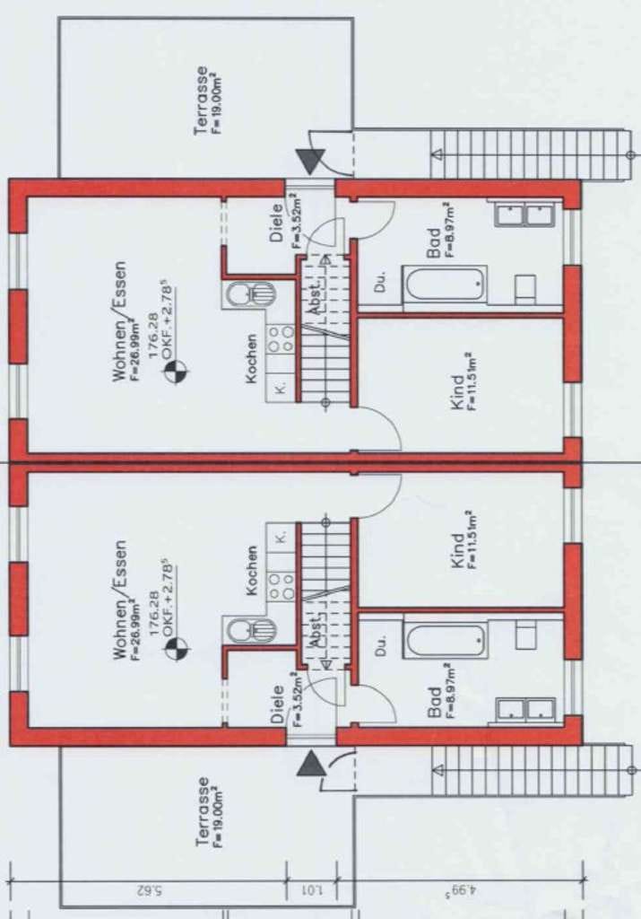 Immobilie in Angelbachtal - Modernes KfW-40-QNG Zweifamilienhaus – ideale Kapitalanlage oder Eigennutzung mit Mieteinnahmen - Bild 4