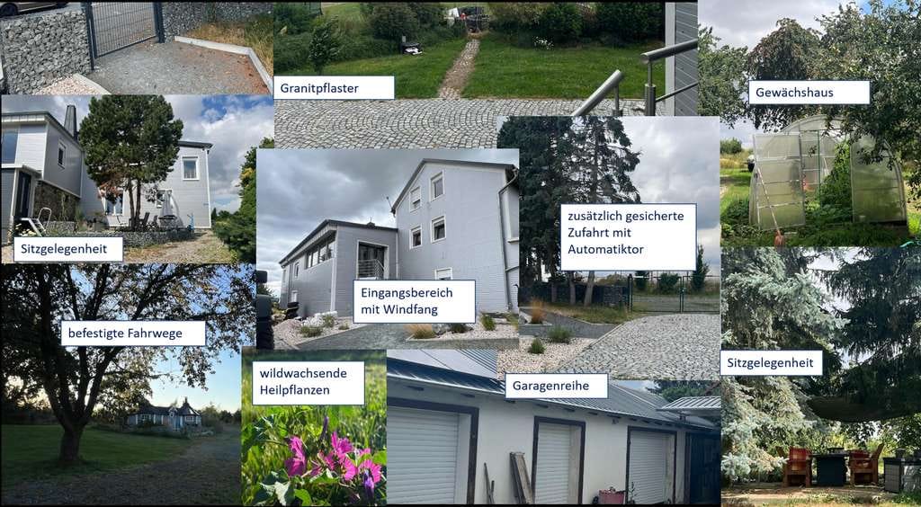 Immobilie in Langenwetzendorf - Autarkes Bauernhaus mit Bürogebäude und 1,5ha Land (2 Immobilien / 2 Grundstücke) - Bild 2