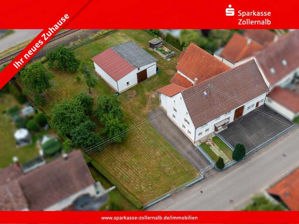Immobilie in Straßberg - Ehemaliges Bauernhaus mit großem Garten - Bild 0