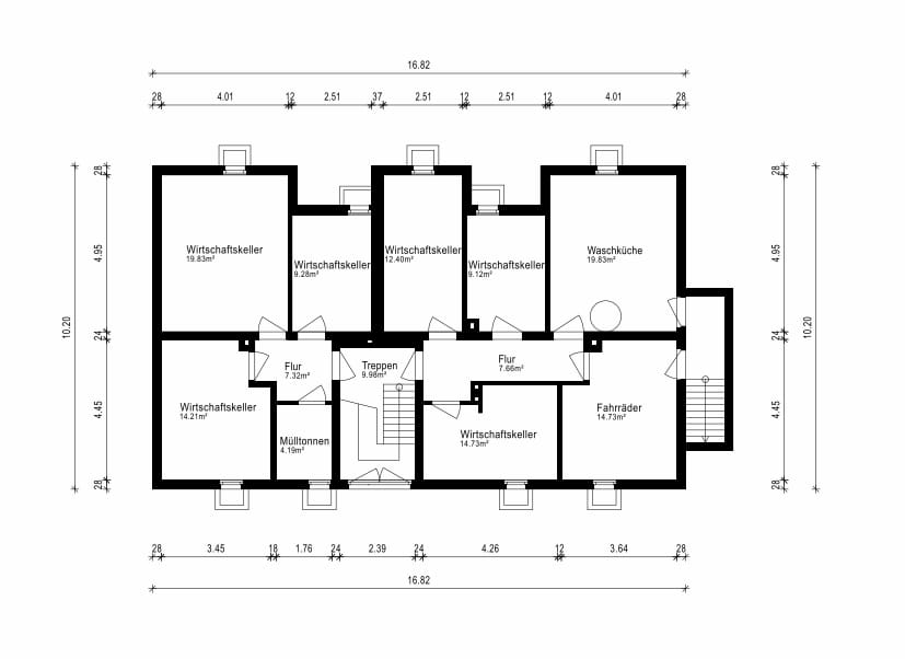 Immobilie in Bad Zwischenahn - Mehrfamilienhaus mit 4 Wohneinheiten in Bad Zwischenahn , ideale Kapitalanlage mit Entwicklungspotenzial - Bild 2