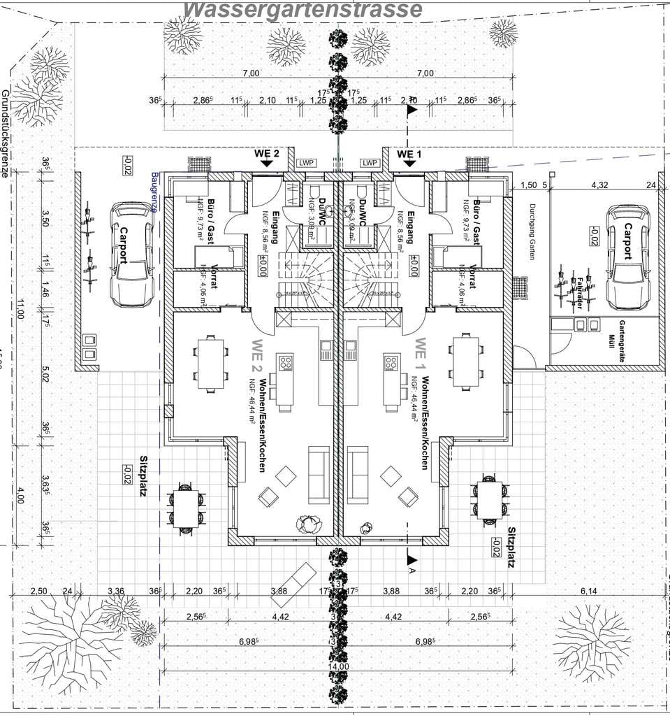 Immobilie in Mahlberg - Neubau-Doppelhaushälfte in Mahlberg – KfW 55, PV-Anlage, 5,5 Zimmer - Bild 4