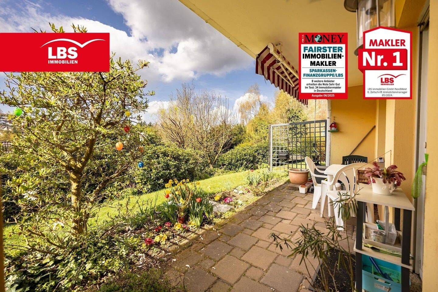 Immobilie in Herscheid - Etagenwohnung in Herscheid mit modernisierten Bad und Terrasse - Bild 0
