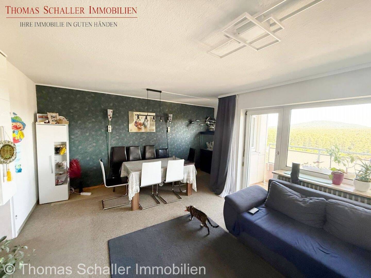 Immobilie in Röthenbach an der Pegnitz - 3-Zimmer-Wohnung mit Weitblick ins Nürnberger Land - Bild 1
