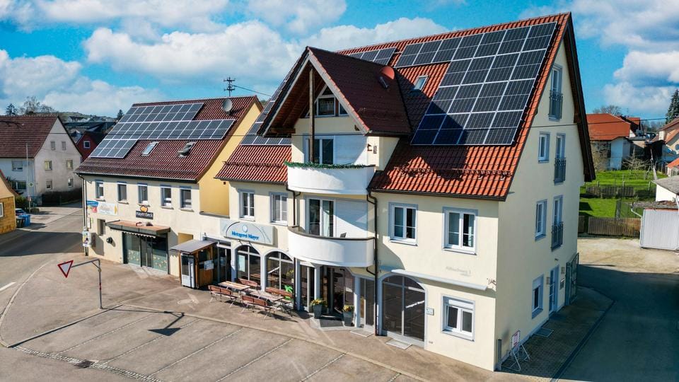 Immobilie in Bopfingen - 4-Zimmer-Wohnung mit Balkon und Freisitz in Oberdorf - Bild 0