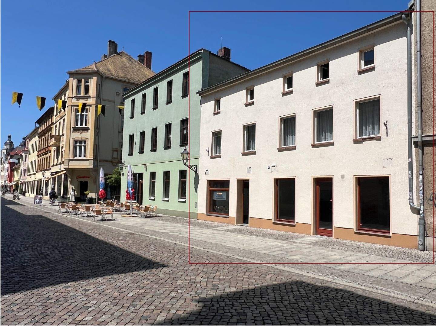 Immobilie in Wittenberg - Wohn- und Geschäftshaus in zentraler Lage von Lutherstadt Wittenberg - Bild 1