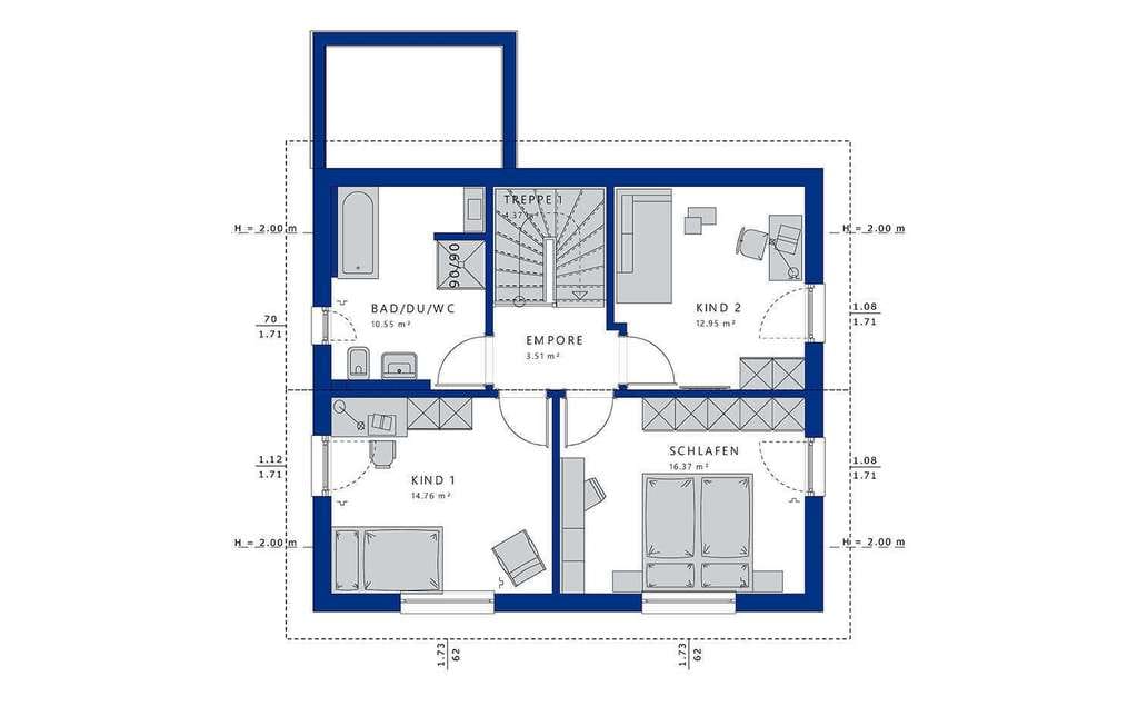 Immobilie in Geroldshausen - Perfektion ohne Kompromisse: Ihr schlüsselfertiger Neubau in Premium-Qualität. - Bild 4