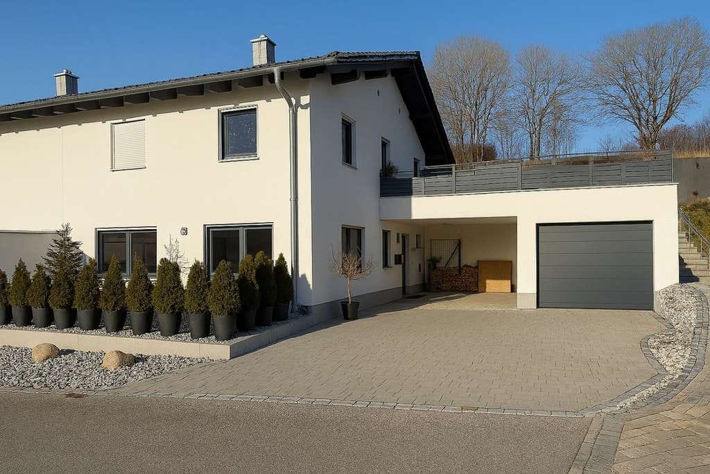 Immobilie in Zachenberg - Top Gelegenheit - Neuwertige, vermietete Doppelhaushälfte in Zachenberg Nähe Ruhmannsfelden - Bild 0