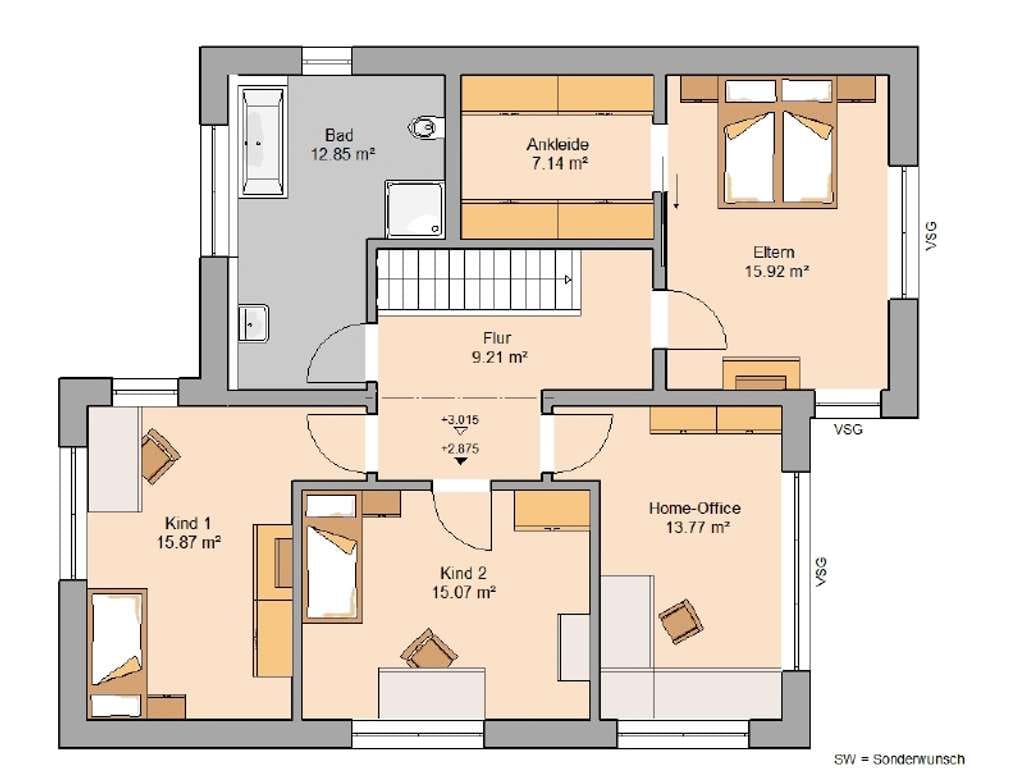 Immobilie in Stolpen - Verwirklichen Sie Ihre Wohnwünsche mit einem Ausbauhaus von Kern-Haus! - Bild 3
