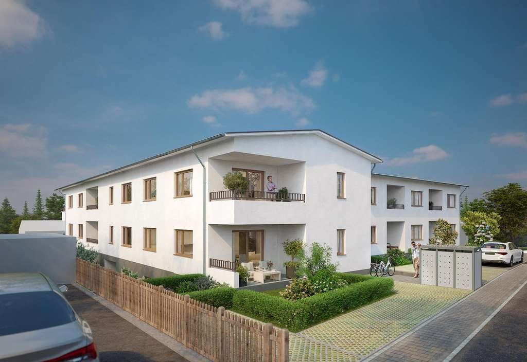 Immobilie in Auerbach - Neubau MFH nähe Hengersberg , KFW 55 Standard, KFW Darlehen verfügbar - Bild 0