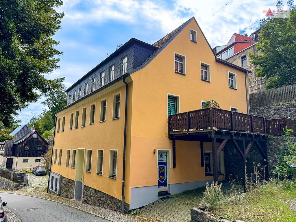 Immobilie in Schwarzenberg/Erzgebirge - Lukrative Kapitalanlage in Schwarzenberg am Markt zu verkaufen! - Bild 1