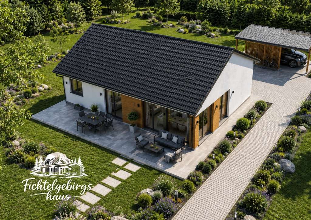 Immobilie in Adelebsen - Bungalow in 18 Tagen Bauzeit – schlüsselfertig, diffusionsoffen und el. Außenjalousien ab OK - Bild 2