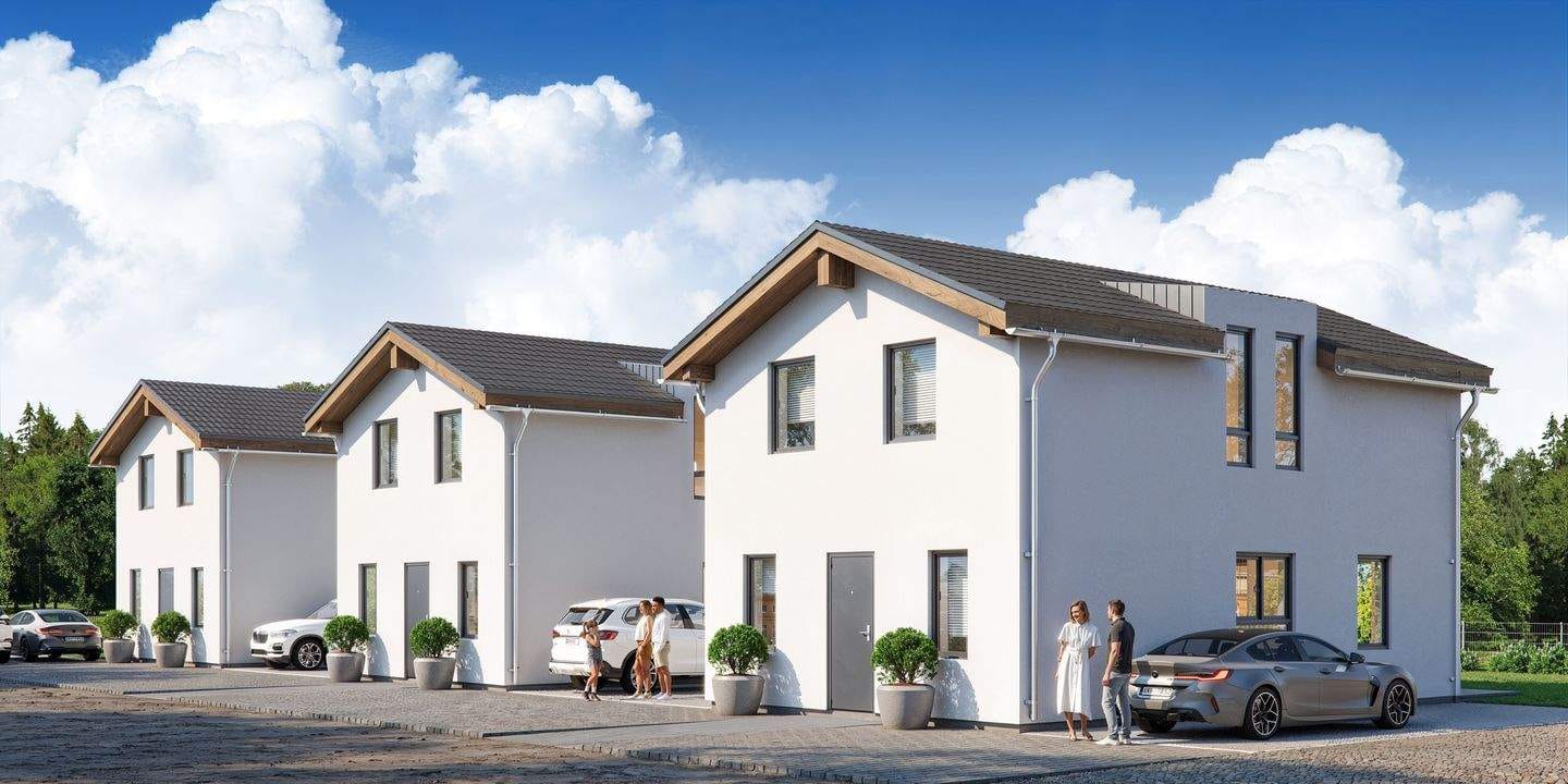 Immobilie in Moosthenning - NEUBAU KfW 40 Einfamilienhaus in Dornwang! - Bild 1