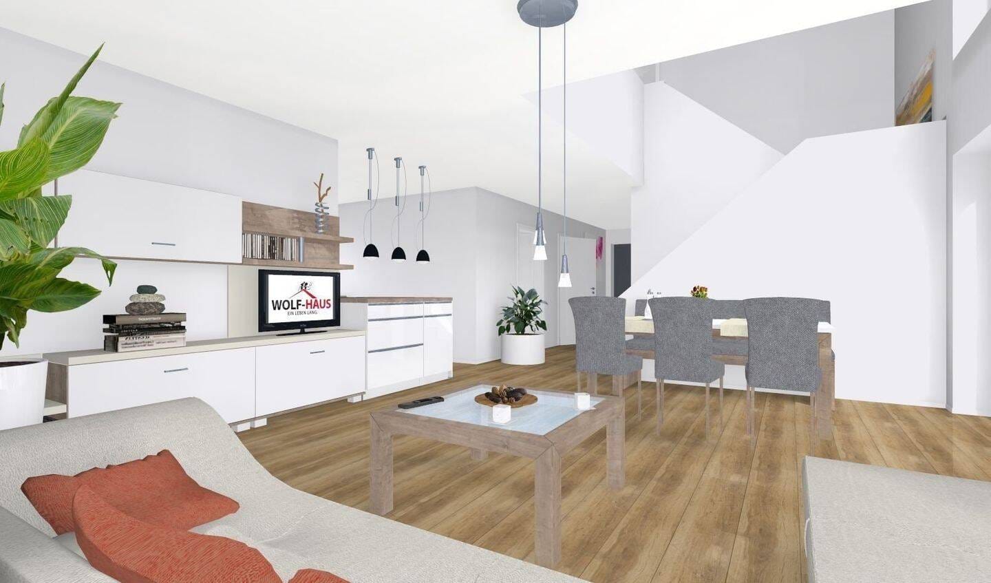 Immobilie in Böchingen - Individuell geplantes Haus mit Blick in die Pfälzer Berge! - Bild 4